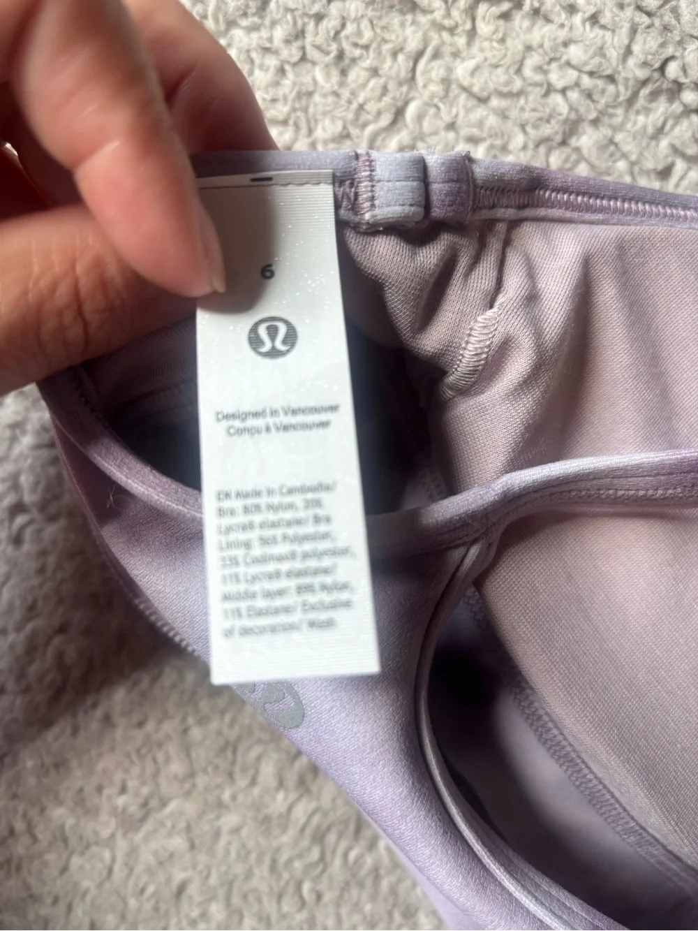Lululemon Flow Y Nulu Bra - Size 6